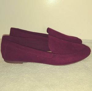 Dex Flex Comfort Burgandy Loafers Size 6